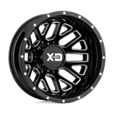 XD XD843 17X6.5 8X210 G-BLK MILL -155MM