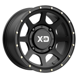 XD XS134 15X6 4X110 S-BLK 38MM