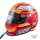 zamp Helmet RZ-62 Aramid Mix M Red/Org SA2020