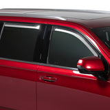 Putco 07-14 Chevrolet Tahoe (Set of 4) Element Chrome Window Visors