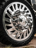 American Force ABS FLAT TOP 10 LUG COVERS BLACK