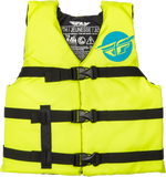 Fly Racing Youth Flotation Vest Hi-Vis/Blue