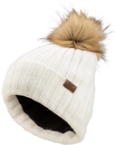 Fly Racing Fly Women'S Snow Pom Beanie Beige