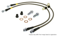 Load image into Gallery viewer, StopTech Stainless Steel Front Brake Lines for 04-05 Porsche Carrera GT