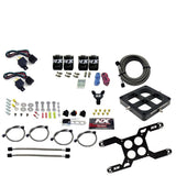 Nitrous Express Dry Quad Stage Billet Crossbar Plate System 100-2000hp (4500 Flange) w/o Bottle