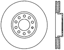 Load image into Gallery viewer, StopTech Power Slot 05-10 VW Jetta (except Wagon) Front Left Slotted CRYO Rotor