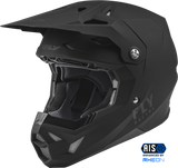 Fly Racing Formula Cp Solid Helmet Matte Black Xs