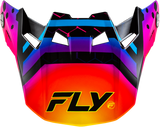 Fly Racing Formula Cc Tektonic Visor Black/Sunset Yl/Sm
