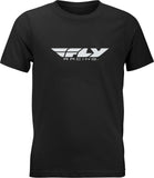 Fly Racing Youth Fly Corporate Tee Black Ym