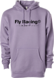 Fly Racing Fly Trademark Hoodie Plum Lg