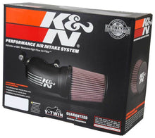Load image into Gallery viewer, K&amp;N 17-18 Harley Davidson Touring Models Performance Air Intake System Silver