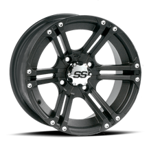 Load image into Gallery viewer, ITP SS 212 14x8 / 4x110 BP / 5+3 Offset Black Wheel
