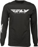 Fly Racing Fly Corporate Long Sleeve Tee Black Sm