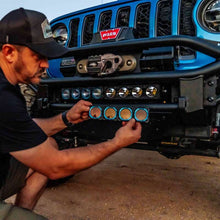 Load image into Gallery viewer, KC HiLiTES FLEX ERA LED Light Bar Bezel Kit for 10in. Segments - Blue