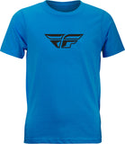 Fly Racing Youth Fly F-Wing Tee Turquoise Ym
