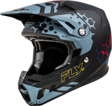 Fly Racing Formula Cc Tektonic Helmet Matte Black/Slate/Blue Md