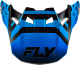 Fly Racing Formula Cc Tektonic Visor Black/Blue/Red Xl/2x