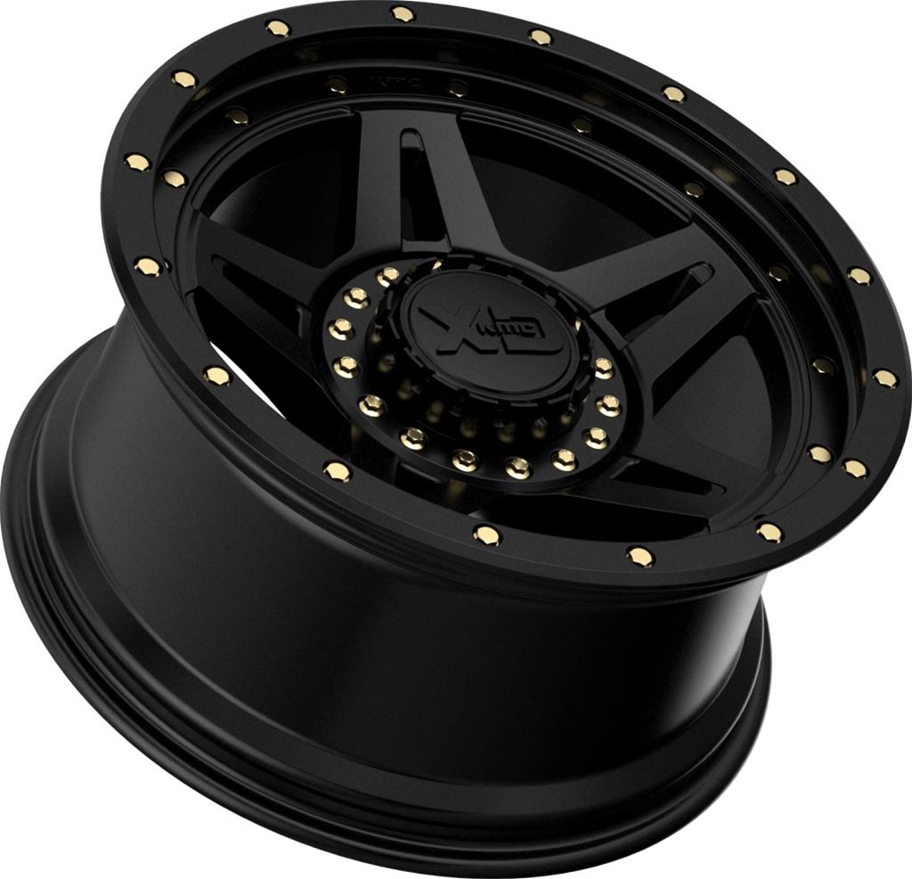 XD XD138 20X12 6X135/5.5 S-BLK -44MM