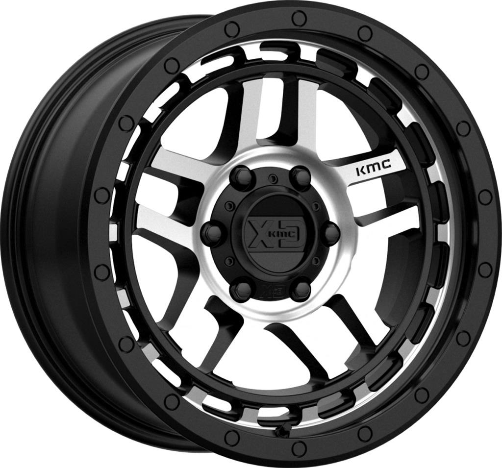 XD XD140 17X9 5X5.0 S-BLK MACH -12MM