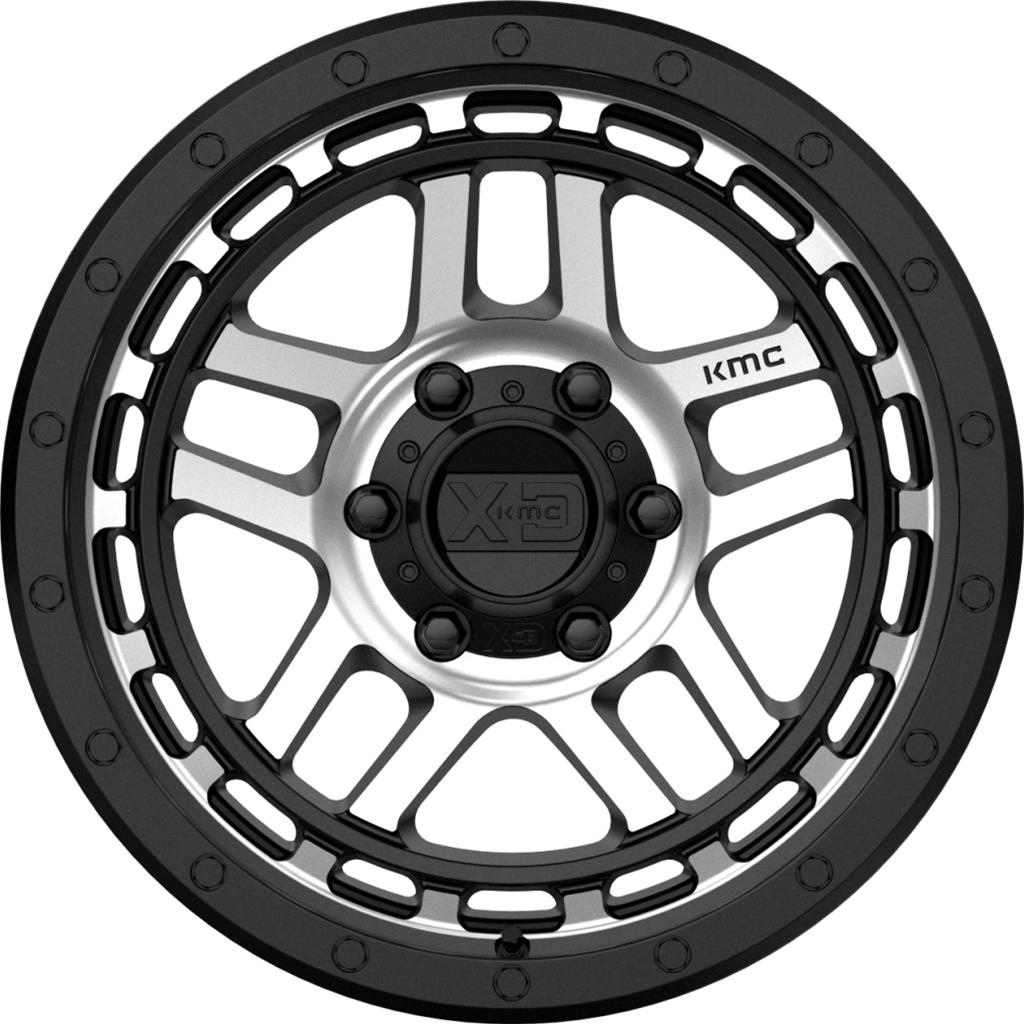 XD XD140 17X9 5X5.0 S-BLK MACH -12MM