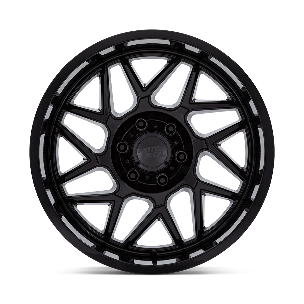 Moto Metal MO812 20X10 8X170 G-BLK -18MM