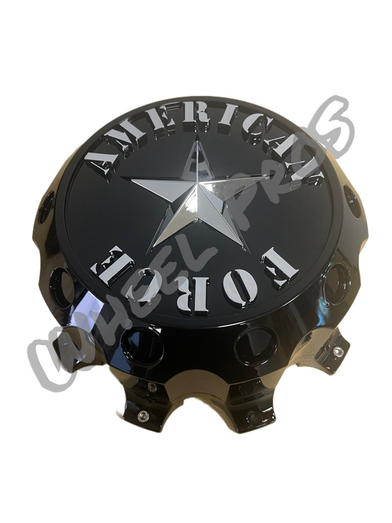 American Force 1" ABS CENTER CAP 5 LUGS CH/GB