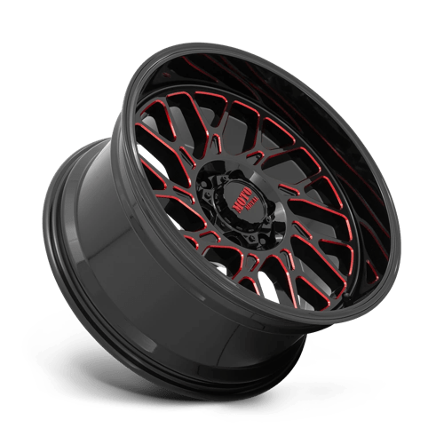 Moto Metal MO805 20X10 6X135 G-BLK MILL RTCC -18MM