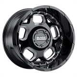 Black Rhino Wheels BRGUS 20X11.5 8X6.5 G-BLK-MILL -44MM