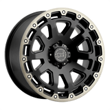 Black Rhino Wheels BRRAZ 20X12 6X5.5 M-BLK-MCH-DDTLP -44MM