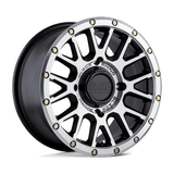 Black Rhino Wheels BULPZ 15X7 4X110 SGL-BLK-MACH 36MM